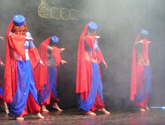 spanisch Andalusische choreographie
