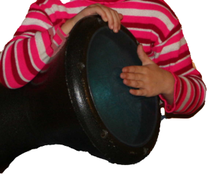 Trommelkurs mit Kindern